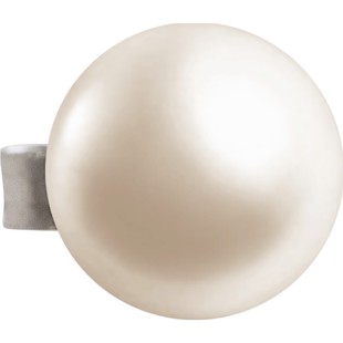 Crisella卡斯丽官方正品纯银饰品 潮流精致气质润白珍珠耳环耳钉