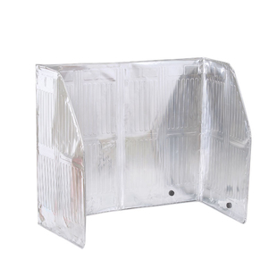 大号灶台挡油板防油溅家用厨房金属铝防火耐高温隔热炒菜防油挡板