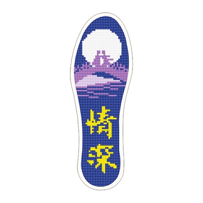 手工刺绣男女半成品鞋垫