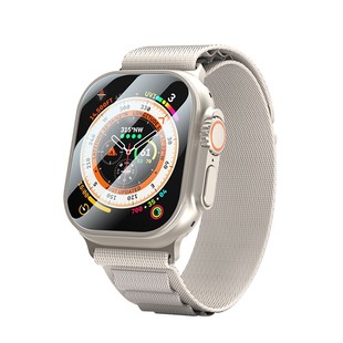 适用applewatchultra钢化膜iwatch11保护膜苹果S11手表新款watchs全屏9全包贴膜防摔防爆防刮S10高清无白边