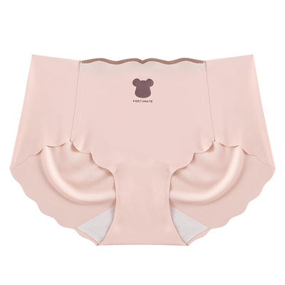 无痕内裤女士7A抗菌纯棉裆冰丝