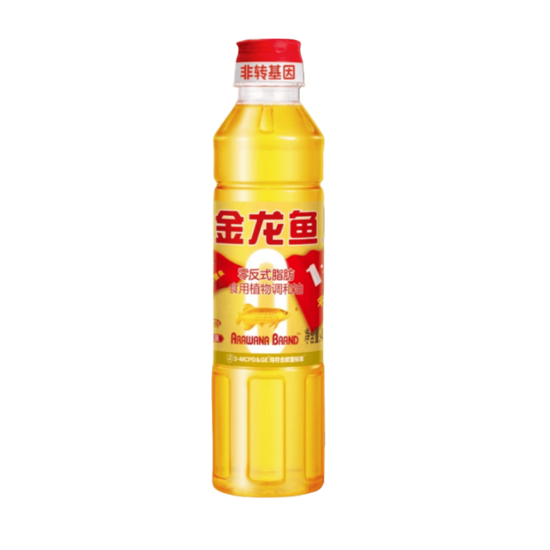 金龙鱼黄金比例食用植物调和油400ml小瓶家用食用油专用炒菜烧菜