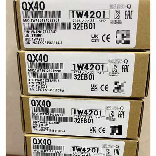 询价下单全新三菱PLC模块 QX40  （  质保一年）  原装现货