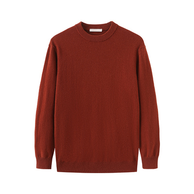 冬季羊绒衫春竹保暖宽松男