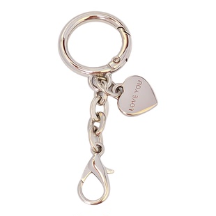 情侣挂件钥匙扣环双头龙虾扣娃娃挂件链条金属金色DIY饰品配件口