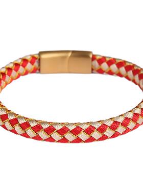 龙结2026马年本命年五行缺双龙鳞手绳化泰岁金木水火土手链