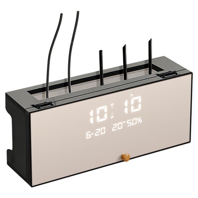 wif路由器放置架理线器收纳盒