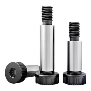 12.9级公制塞打螺丝凸肩轴肩等高限位螺栓螺丝M5M6M8M10M12M16M20