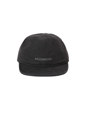 【顶顶】100细斜纹棉NEVERMIND刺绣棒球帽