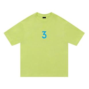 INNERSECT INN三生万物纯棉重磅短袖t恤宽松简约潮牌短袖衬衫男女