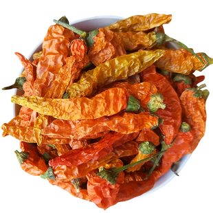 湖南超香特辣小米辣椒王黄干辣椒魔鬼巨辣野山椒500g包邮产地直销