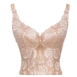 马克宝迪身材管理器美背聚拢收胃大码收副乳胸罩调整型内衣长文胸