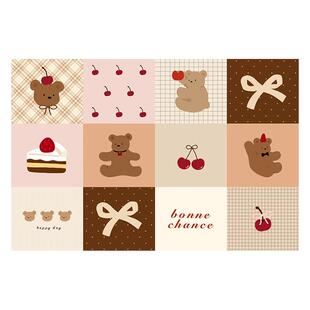 卡通丝圈入户门地垫家用2026新款门口玄关进门防滑耐脏脚垫可定制