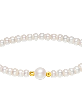 六桂福珠宝淡水珍珠手串