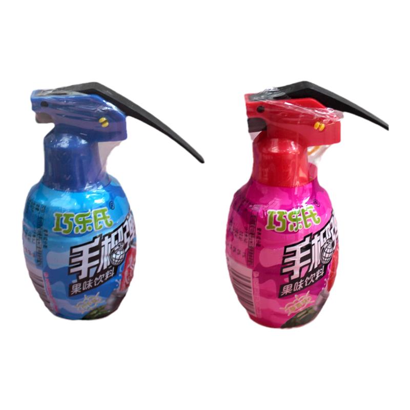 美式手雷水果味可乐味混合味口喷型饮料儿童趣味零食60ml*12瓶