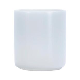 钰铨龙门 冰种玉瓷素烧平安杯 德化白瓷纯手工大容量品茗主人茶杯