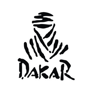 汽车贴纸 达喀尔拉力赛LOGO个性改装油箱盖机盖车门车贴拉花包邮