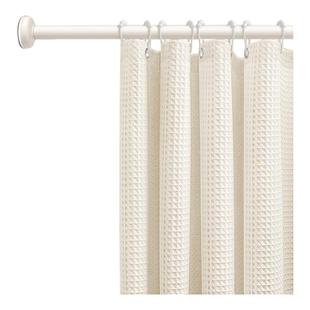 高档浴室防水浴帘卫生间淋浴窗帘干湿分离隔断遮挡速干防霉免打孔