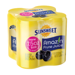 秒杀Sunsweet日光牌西梅汁222ml*4罐