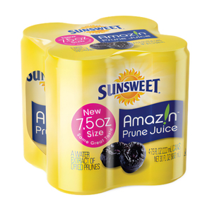 秒杀Sunsweet日光牌西梅汁222ml*4罐