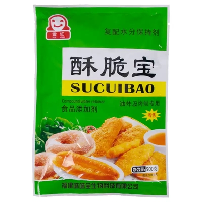 雪红味味全酥脆宝油炸海蛎煎油条炸鱼块特脆粉肉脆磷猪油渣500g