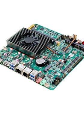 研域AS82R1迷你ITX工控电脑主板8代i7-8665U/i5-8265U双网口6串DP