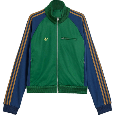Adidas/阿迪达斯正品三叶草男士休闲立领拼接运动耐穿外套JJ1361