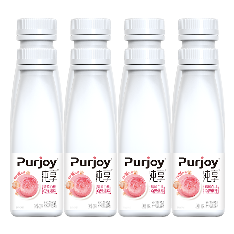 【进直播间享优惠】纯享低温酸奶小方瓶230g*6+果蔬沙拉杯300g*2