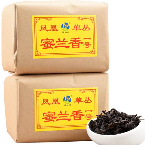 头春茶蜜兰香一号潮州凤凰单枞茶浓香高山凤凰单丛茶叶500g纸包