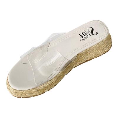 巨显高厚底外穿松糕凉拖鞋时髦