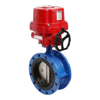 电动法兰蝶阀密封防爆对夹式220v