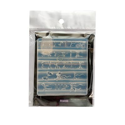 蝴蝶结美甲硅胶模具造型磨具