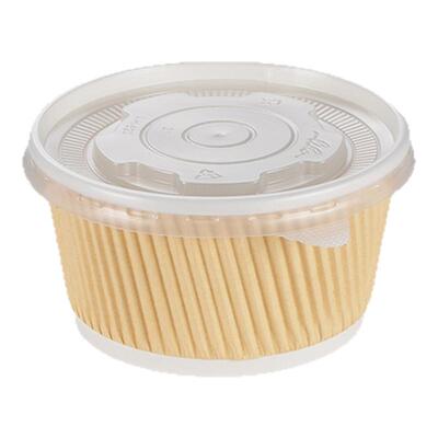 喇叭花汤杯外卖打包带盖整箱餐盒