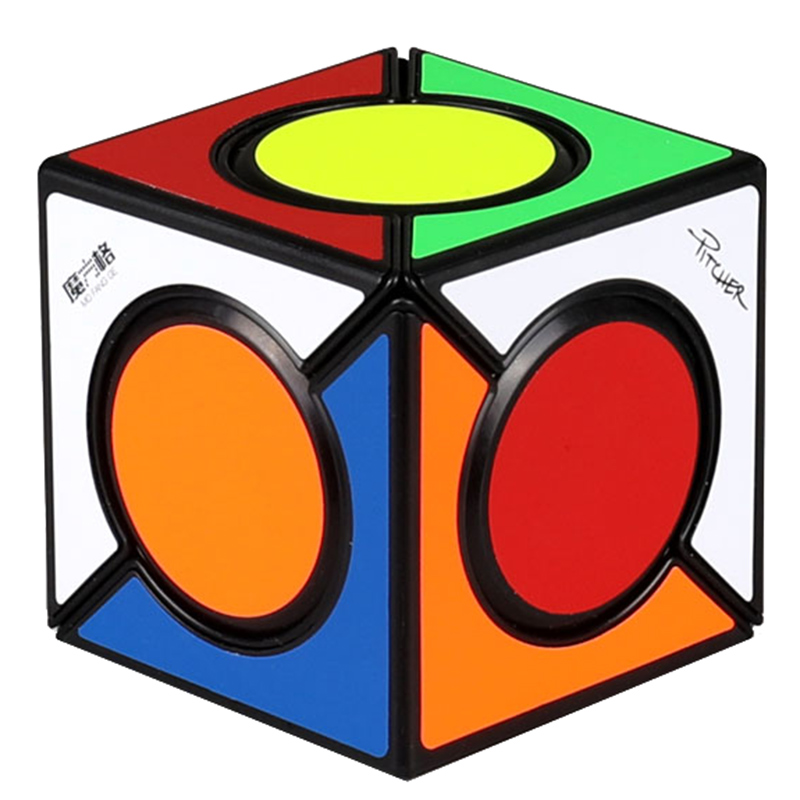 异形魔方镜面金字塔枫叶齿轮三阶魔方