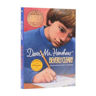 英文原版 Dear Mr. Henshaw 亲爱的汉修先生  纽伯瑞金奖作品儿童文学小说 Beverly Cleary 青少年课外阅读英语读物读本 学校推荐