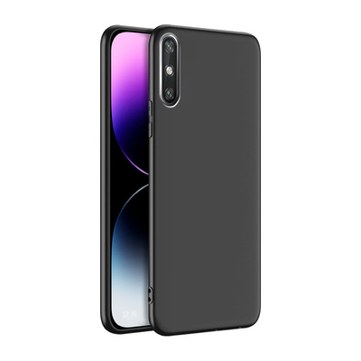 秋昊适用于华为畅享10E手机壳MED-AL00防摔外套AL20硅胶med-TL00男女款。纯黑med–aloo保护med一tl00防摔商