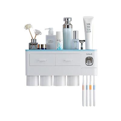 网红吸壁式架免打孔挂墙电动牙刷