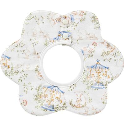 爱贝迪拉婴儿口水巾吸湿速干围嘴