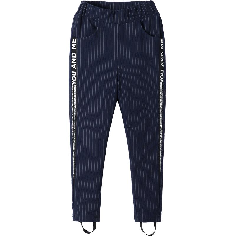 儿童羽绒裤女童中大童外穿高腰小脚裤铅笔裤修身打底裤弹力裤靴裤