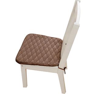 秋冬加厚椅子坐垫家用餐椅垫办公室屁垫凳子坐垫套茶椅垫靠背一体