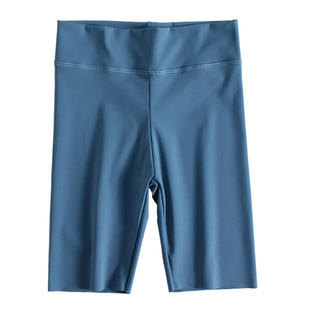 女童鲨鱼裤夏季薄款打底裤冰丝中大童外穿五分裤安全防走光中裤子