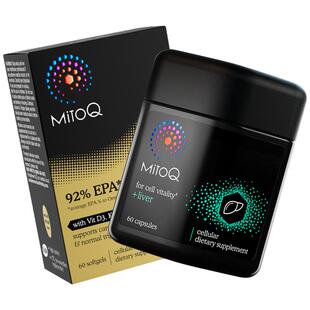 【组合装】MitoQ奶蓟草胶囊+深海高纯EPA鱼油omega3中老年人保健