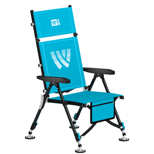 沃鼎2025新款欧式钓椅野钓专用竖折叠大钓椅全地形便携新型钓鱼椅