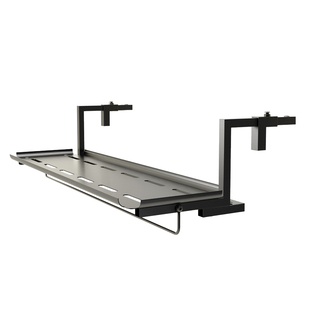 阳台护栏花架铁艺挂式花盆架阳台栏杆悬挂置物架多肉植物放置架子