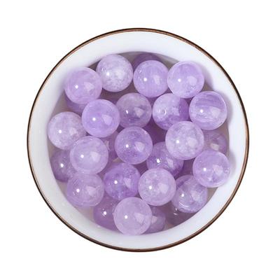 天然原矿紫水晶散珠子