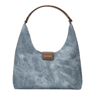 MOUSSY Geek Chic复古仿牛仔托特包时尚大容量通勤单肩包松弛感