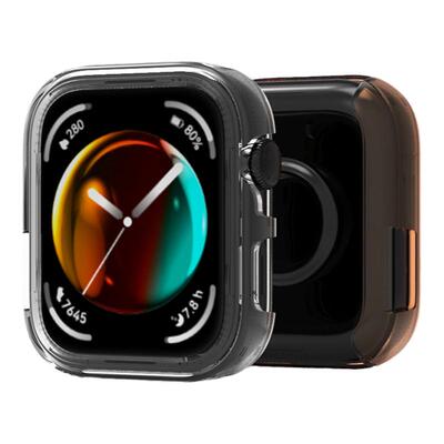 适用华为Fit3手表保护壳watchfit3半包壳新款HUAWEI智能运动手表3代保护套FIT3透明硅胶软壳防摔爆男女款配件