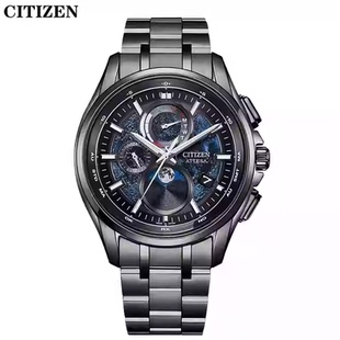 西铁城手表ATTESA探月联名款光动能电波男表 BY1009-64Y/1008-67L