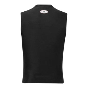 安德玛男士背心无袖HeatGear®速干衣高弹训练运动健身衣1390100