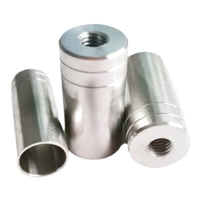 富渔匠抄网304材质不锈钢杆接头